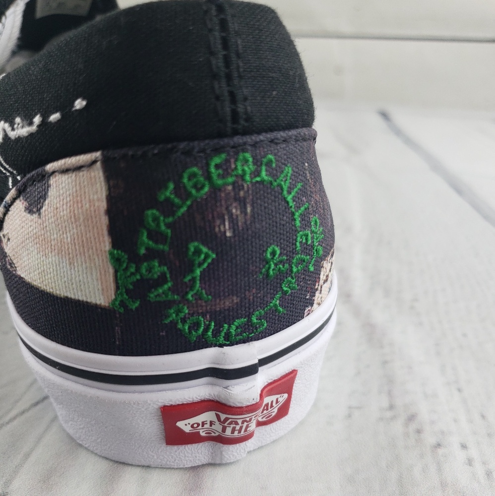FINAL PRICE Van A Tribe Called Quest Slip-Ons ATCQ - Picture 5 of 8